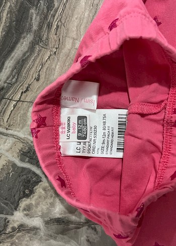 Kız Çocuk Pembe Basic Tayt - Görsel 3