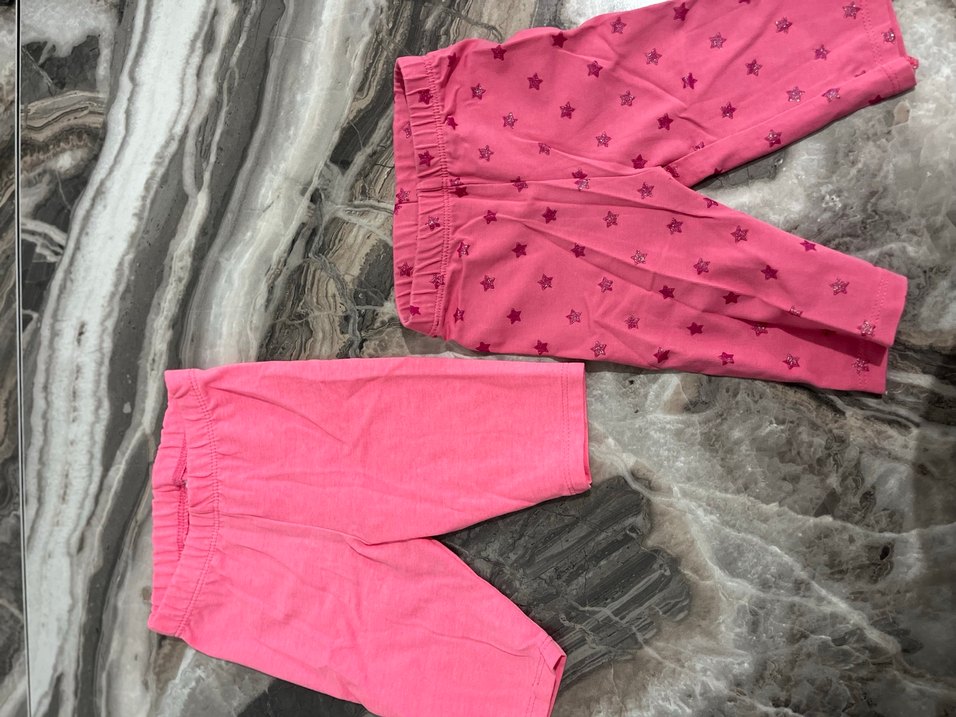 Kız Çocuk Pembe Basic Tayt - Görsel 2