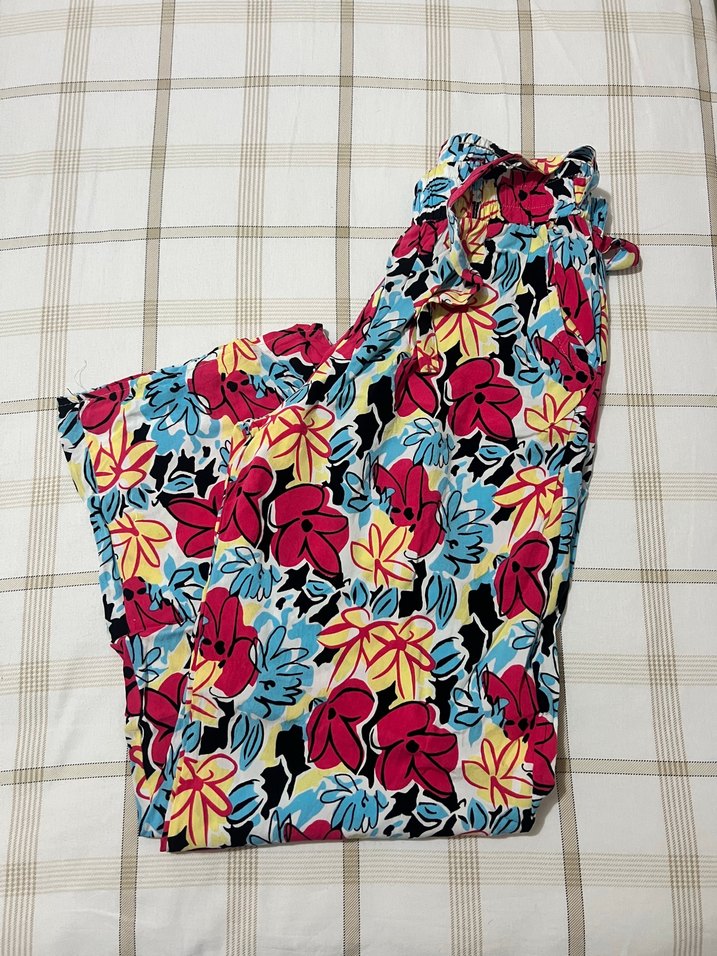 Renkli Desenli Bohem Uzun pantol - Görsel 2