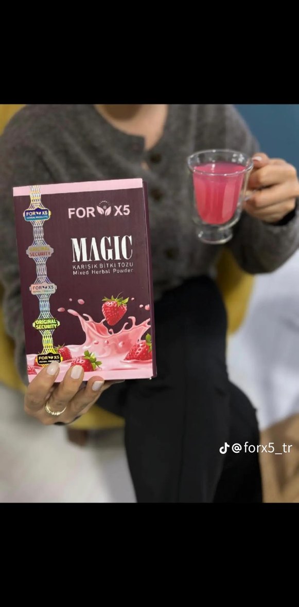 FORX5 MAGIC Renkli Toz İçecek - Görsel 2