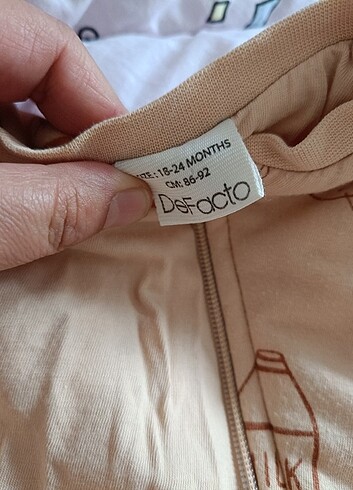 Defacto Az kullanılmış tulum