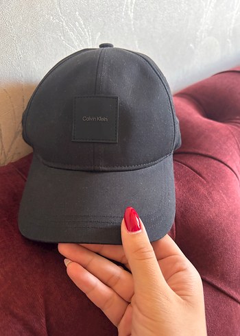 Calvin Klein Gri Street Wear Kadın Şapka