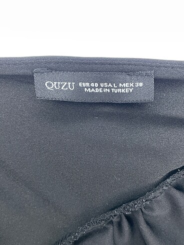 40 Beden siyah Renk Quzu Bluz %70 İndirimli.