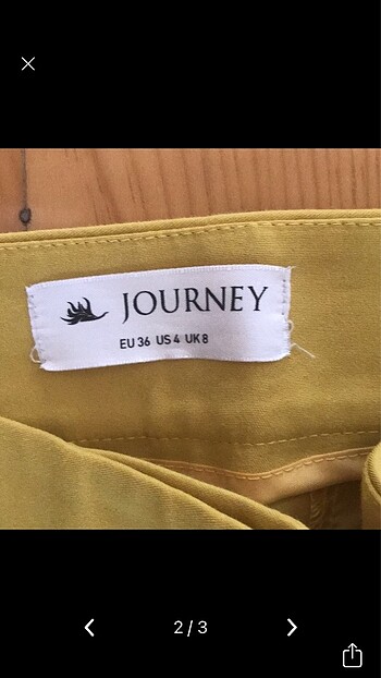 Journey Journey kumaş pantolon