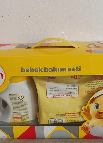  Beden Dalin 5'li Bebek bakım seti 