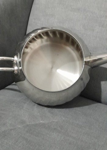  Beden Parlak Çelik Çaydanlık Takımı