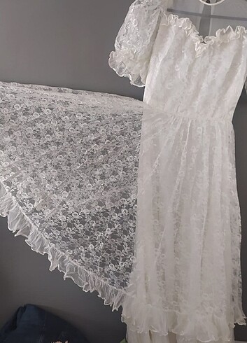 Vintage gelinlik  - Görsel 2