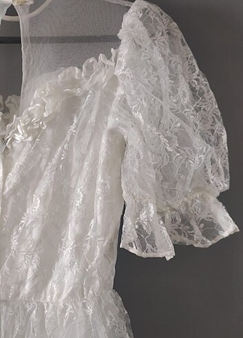 Vintage gelinlik  - Görsel 4