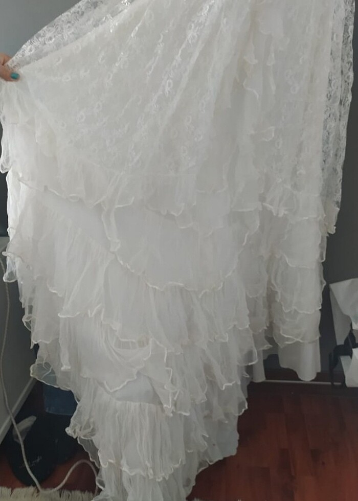 Vintage gelinlik  - Görsel 5