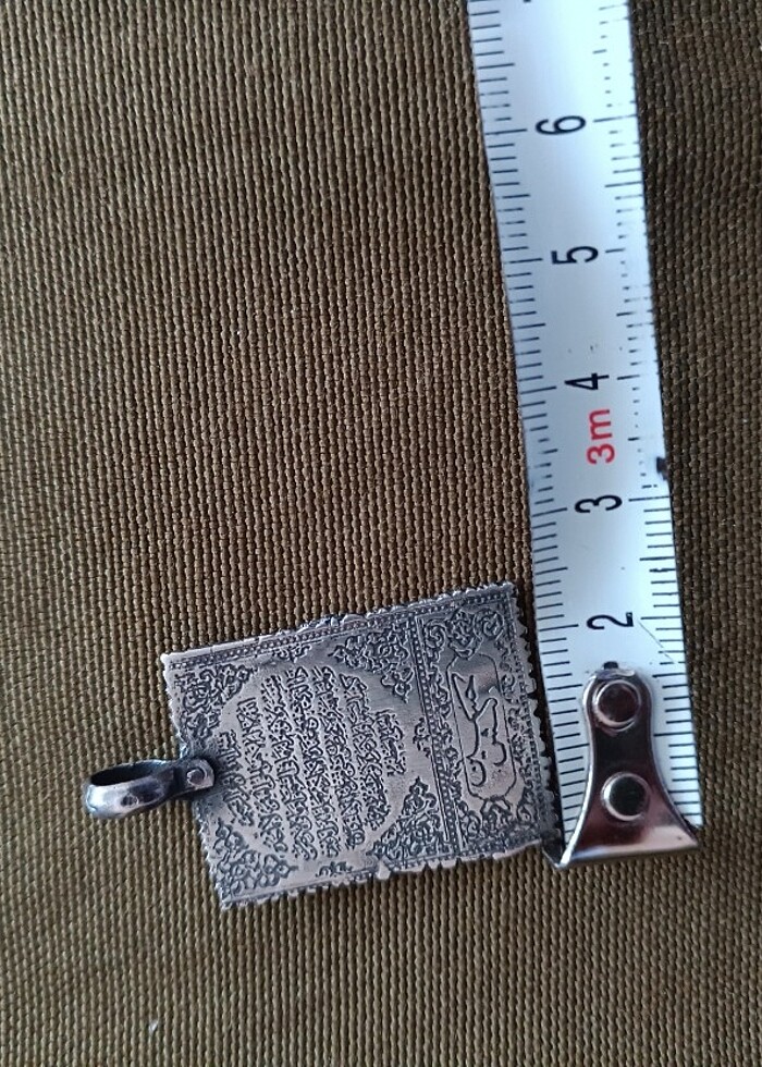 gümüş kolye ucu - Görsel 4