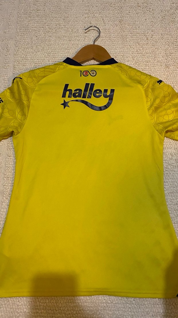 Orijinal Kadın Sarı Kısa Kollu Fenerbahçe Forma - Görsel 5