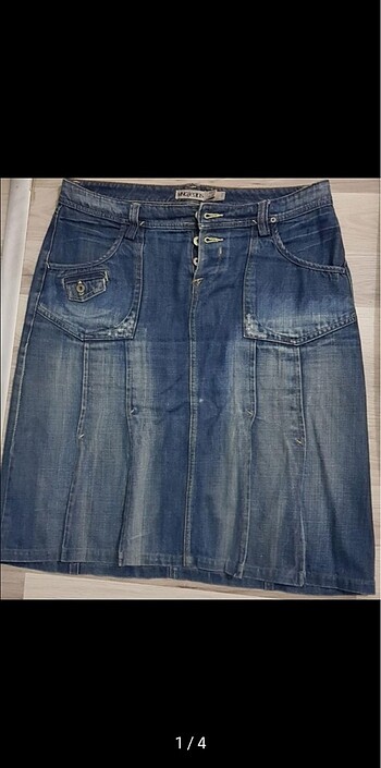 MNG Jeans Kot Etek