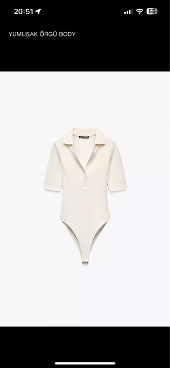 Zara yumuşak çıtçıtlı body