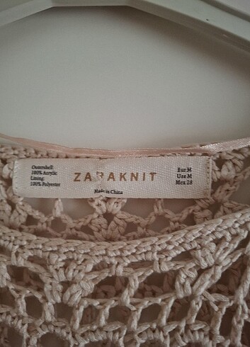 Zara Zara kroşe elbise 