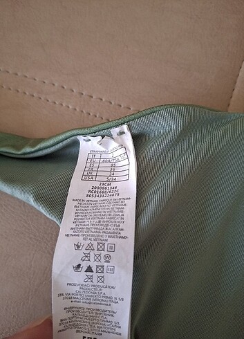 s Beden yeşil Renk Calzedonia payetli bikini takımı