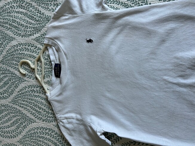 4 Yaş Beden beyaz Renk Ralph Louren tshirt