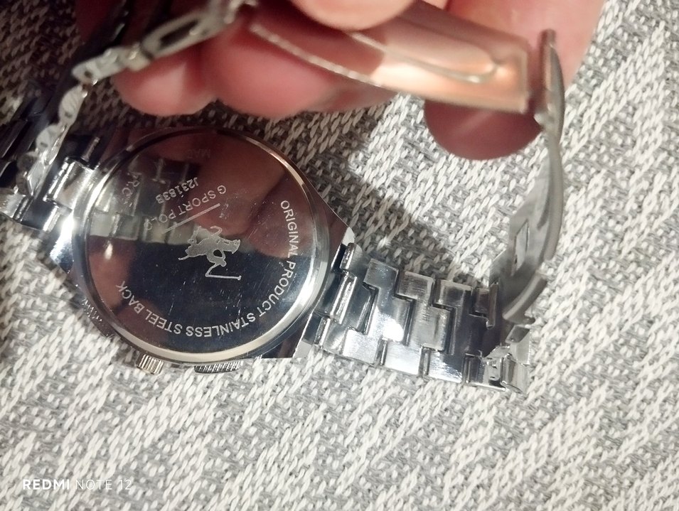 G SPORT POLO Siyah Erkek Biker Saat - Görsel 3