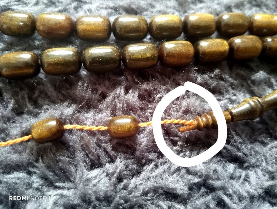 Parlak Kahverengi Erkek Tesbih - Görsel 2