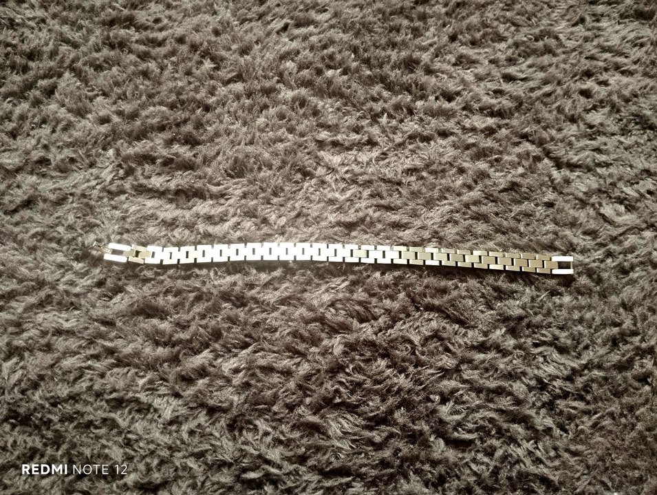 Altın Renk Zincir Detaylı Minimalist Bileklik - Görsel 2