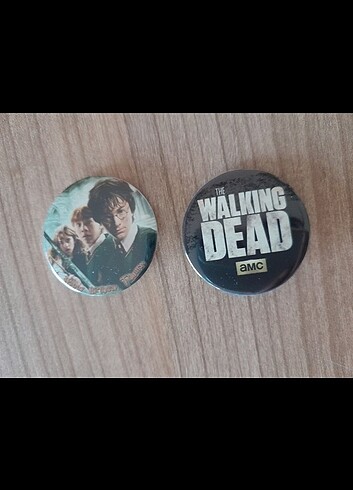 Rozet harry potter walking dead