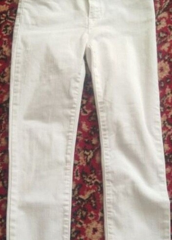 s Beden beyaz Renk KADIN JEANS