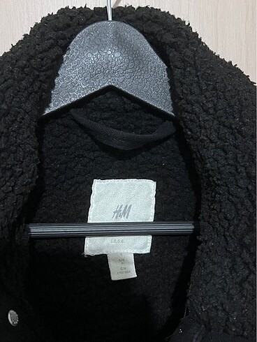 Erkek Siyah Kot Ceket H&M - Görsel 2