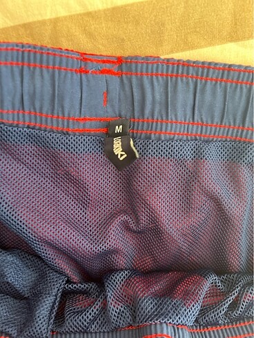 Erkek deniz şortu kırmızı - Görsel 3