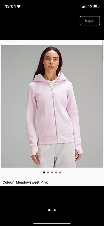 Lululemon-Scuba Full Zip Hoodie