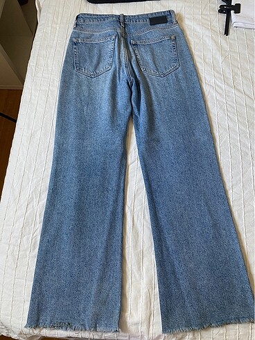 26 Beden mavi Renk Mavi Jean Victoria High Rise Wide-Leg