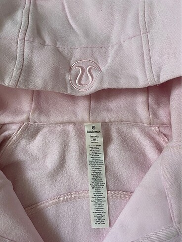 s Beden pembe Renk Lululemon Scuba Half Zip Hoodie