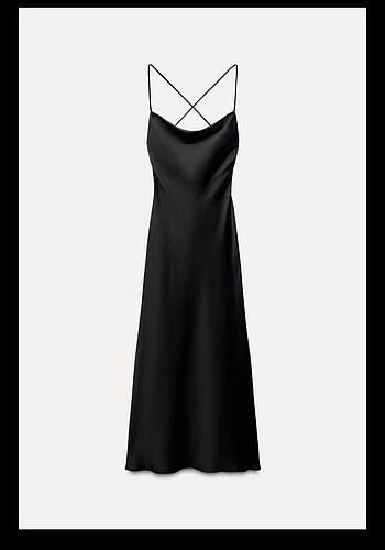 Zara Saten Elbise
