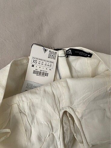 xs Beden Zara Straplez Üst