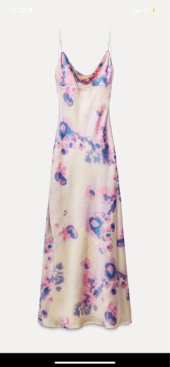 Zara Saten Elbise
