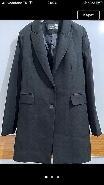 Tesettür blazer ceket