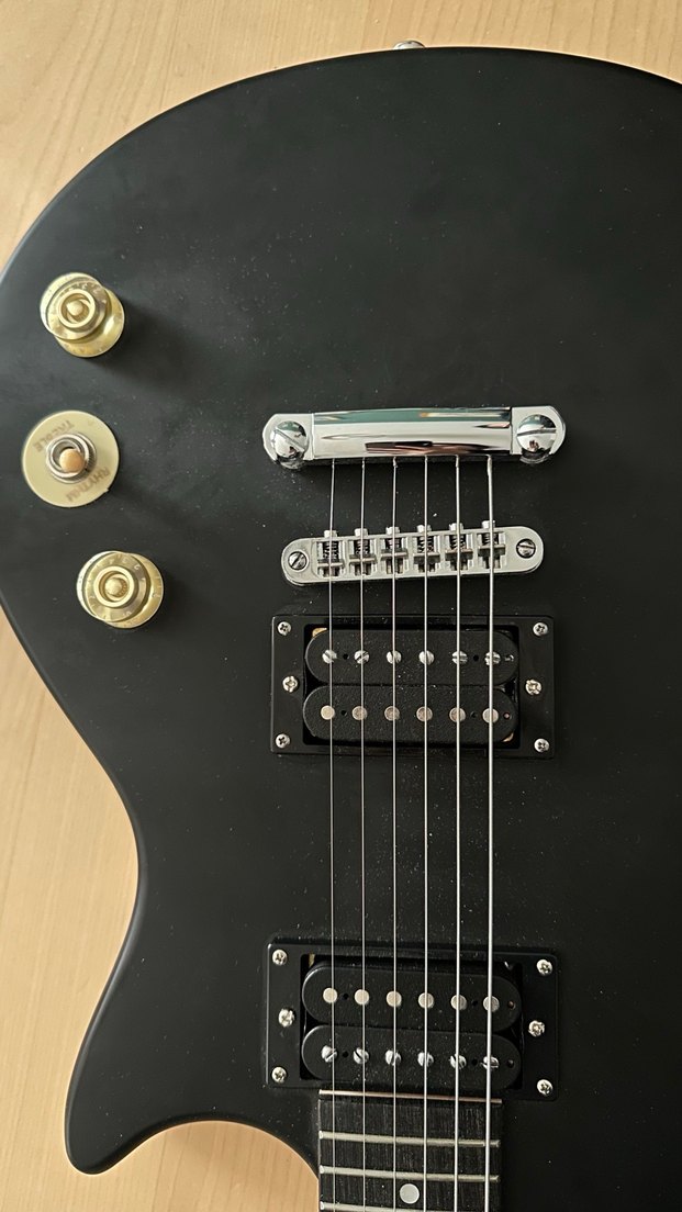 Eastonr Siyah Elektro Gitar - Görsel 3