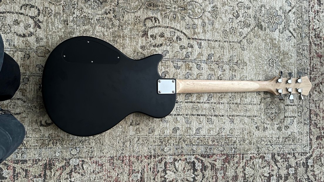 Eastonr Siyah Elektro Gitar - Görsel 2