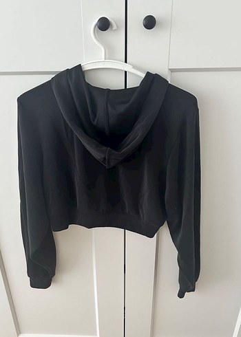 Oysho Modal kumaş crop Sweatshirt - Görsel 3