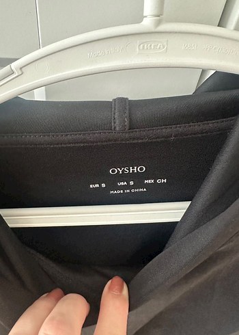 Oysho Modal kumaş crop Sweatshirt - Görsel 4