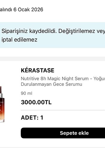 Kerastase Nutritive Magic Night Serum Saç Serumu - Görsel 5