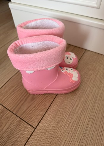 Diğer Kız Çocuk Pembe Polar Astarlı Botlar