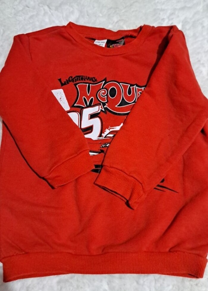 Erkek cocuk 2 3 yas kırmızı bluz  - Görsel 3