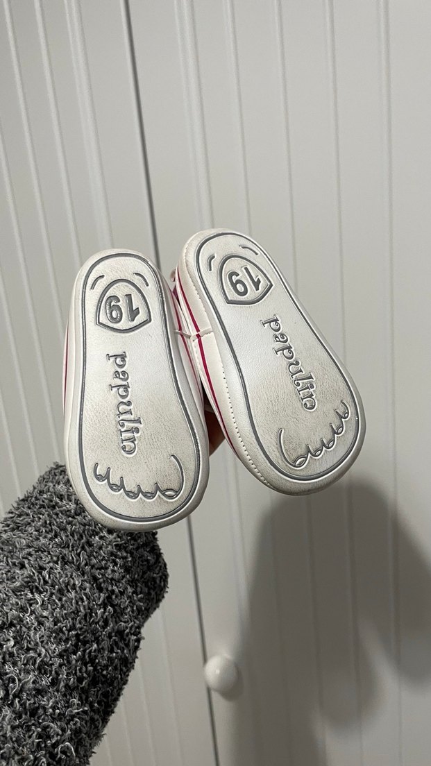 Parlak Pembe Kız Bebek İlk Adım Ayakkabısı - Görsel 3