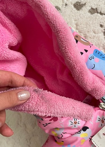 Pembe su geçirmez astronot tulum - Görsel 3