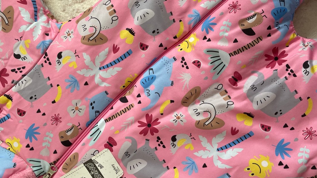 Pembe su geçirmez astronot tulum - Görsel 4