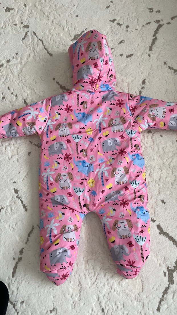 Pembe su geçirmez astronot tulum - Görsel 2