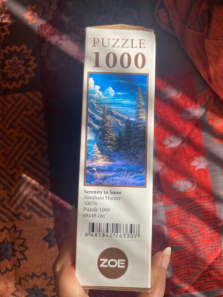 Zoe 1000 Parça Doğa Manzarası Puzzle - Görsel 3