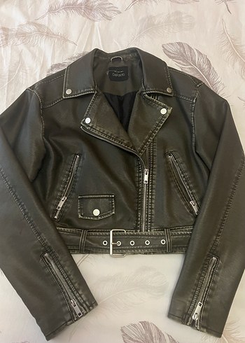 Eskitme Deri Ceket - Görsel 3