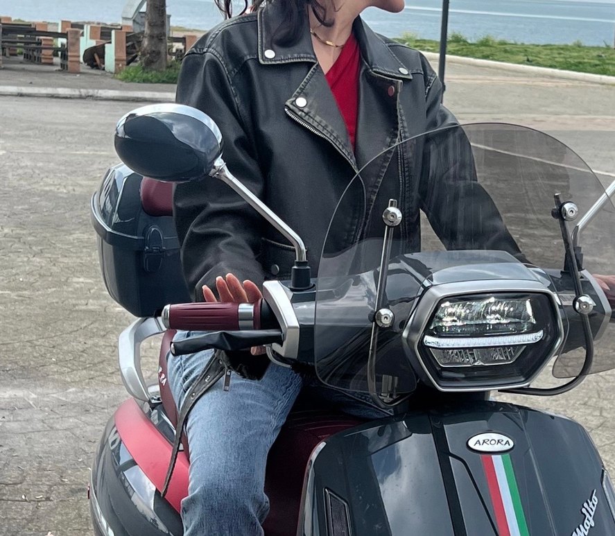 Eskitme Deri Ceket - Görsel 2