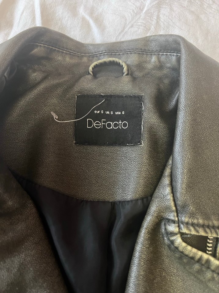 Eskitme Deri Ceket - Görsel 5