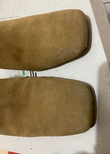 Süet Topuklu Kadın Bot - Görsel 4